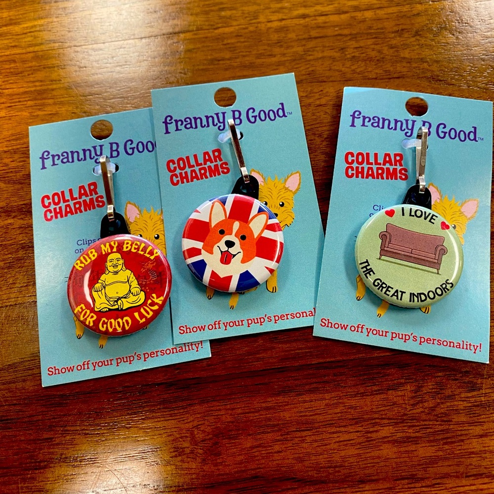 🌸🌸Super cute 3 collar charm tags bundle